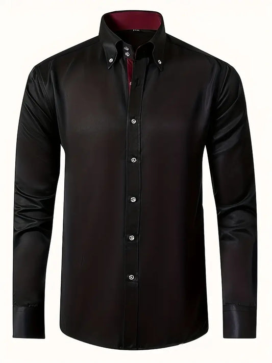 Charles | Elegant Formal Shirt with Buttons