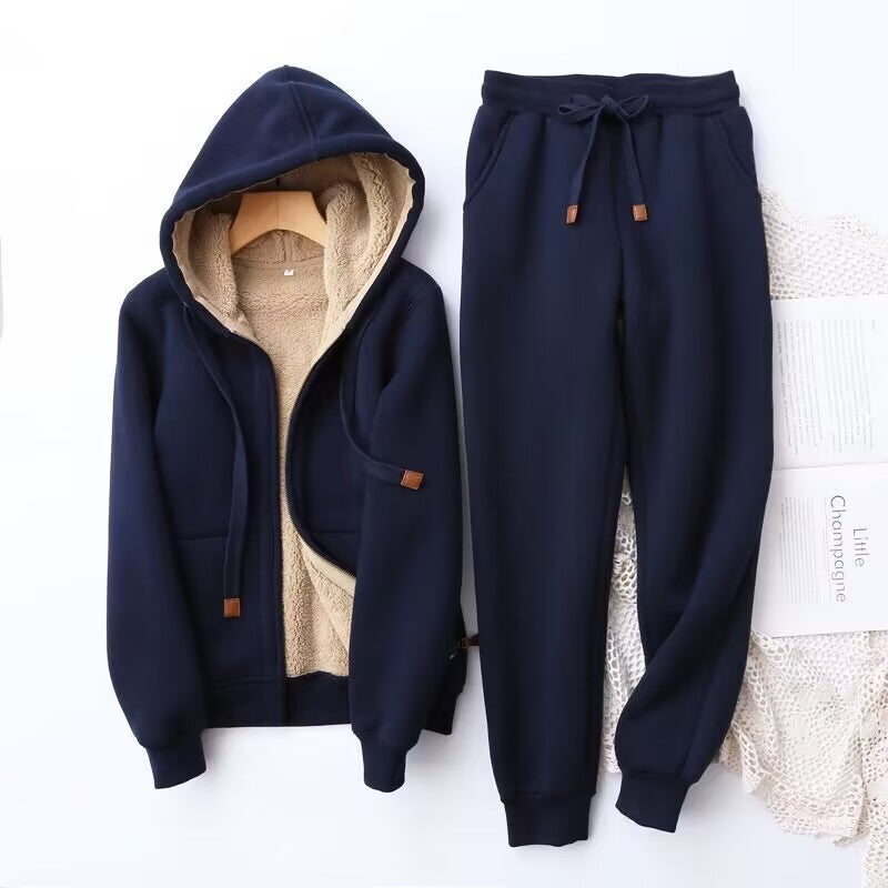 Riley | Women's Zip-Up Hoodie Loungewear Set