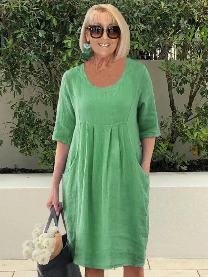 Bridget™ | Loose Dress with Pockets
