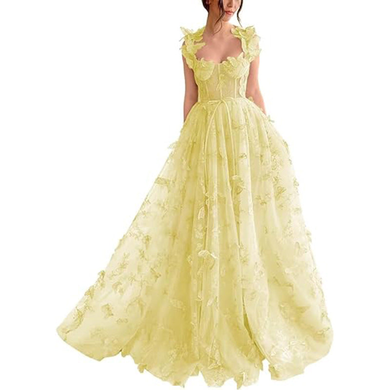 Floral Formal Maxi Dress For Women
