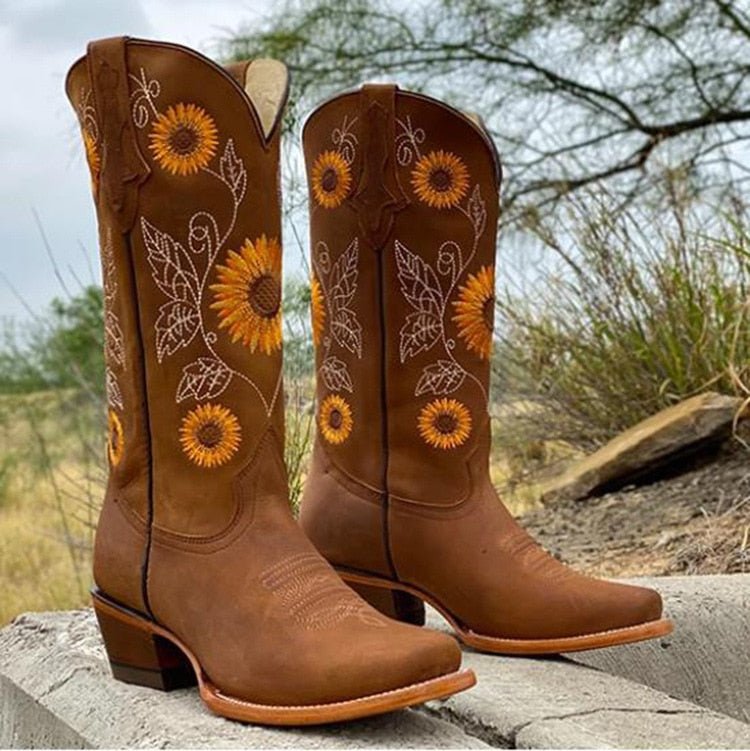 Samantha | Women's Embroidered Cowboy Boots