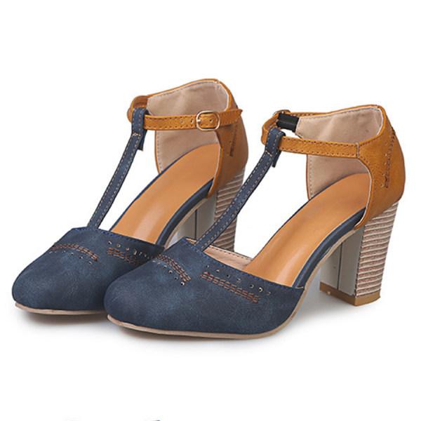 Alicia | Stylish T-Strap Heels for Women