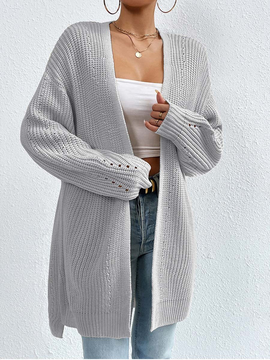 Briar | Oversized Open Front Knit Cardigan