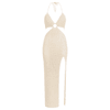 Charme | Women's Crochet Halter Maxi Dress