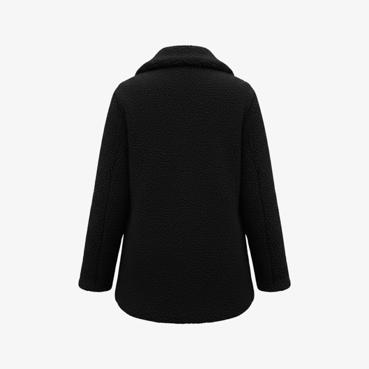 Brielle | Plush Bouclé Structured Wool Coat