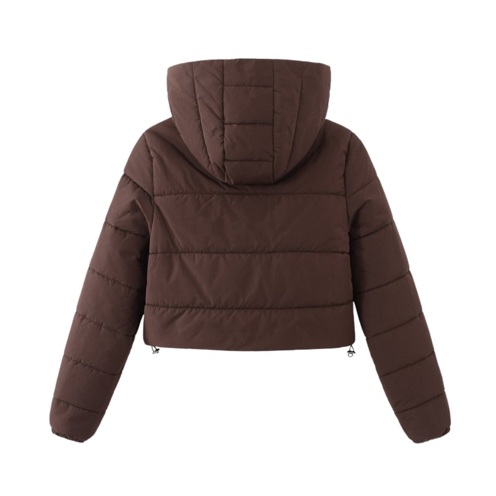 Tyra | Sculpted Cropped Puffer Jacket