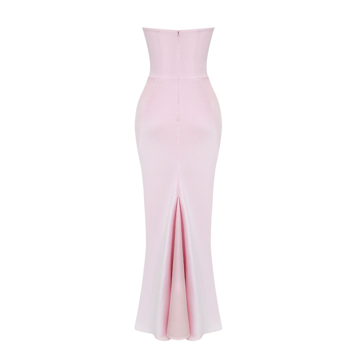 Sloane | Satin Corset Floor-Length Gown
