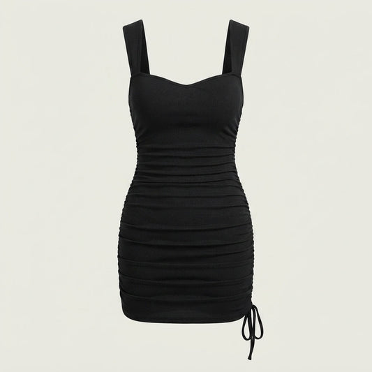Ruched Cocktail Dress For Women