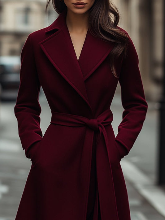 Virginia | Women's Belted Wrap Coat