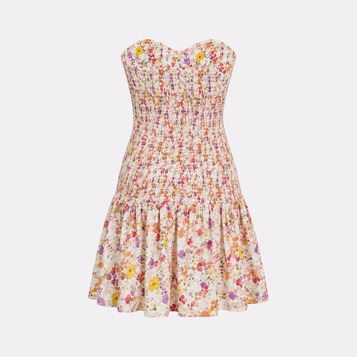 Zosia | Women's Floral Strapless Mini Dress