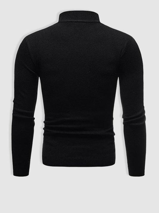 Darryl | Men's Slim-Fit Turtleneck Pullover Sweater
