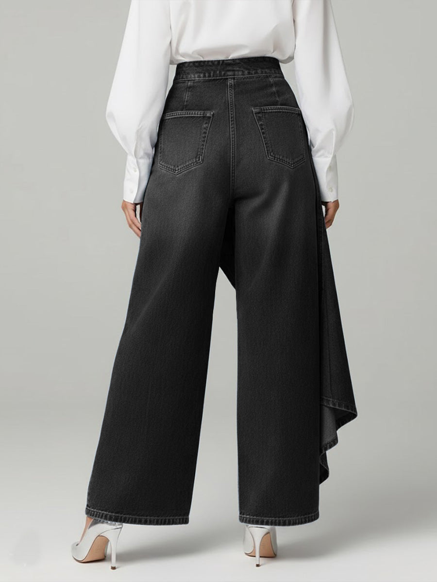 Maya | High Waisted Wide Leg Jeans