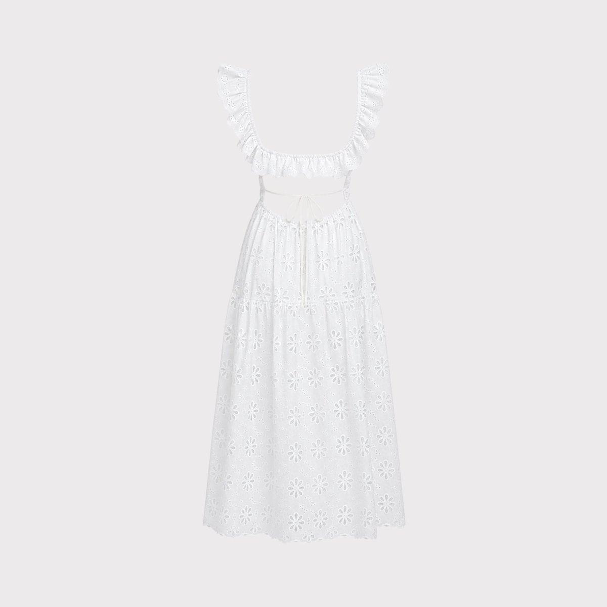 Eponine | Women's Eyelet Lace Maxi Dress