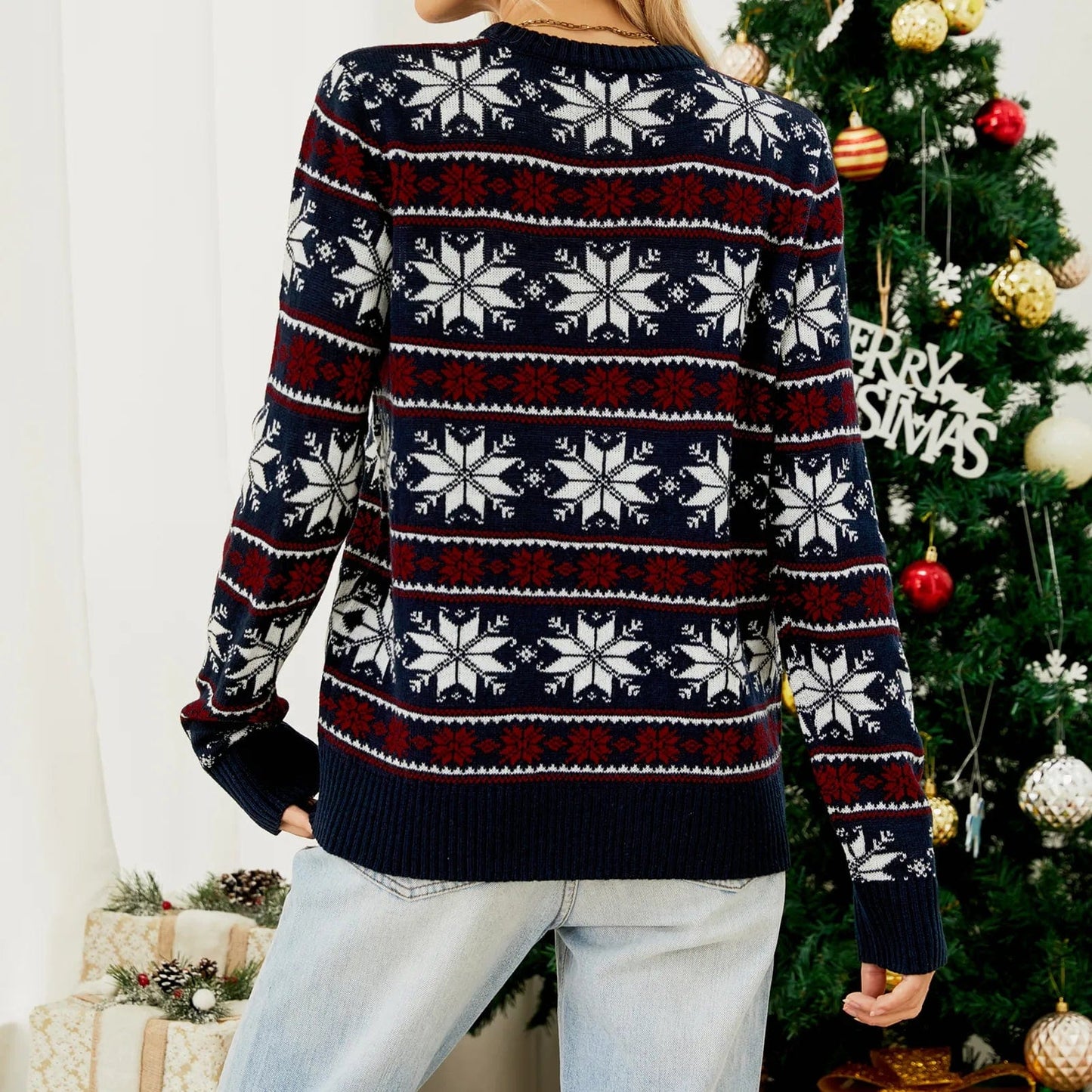 Roxanne | Women's Christmas Crew Neck Jumper