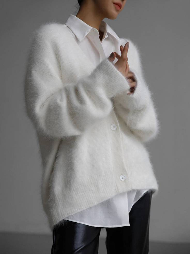 Billie | Women's Oversized Button-Up Cardigan