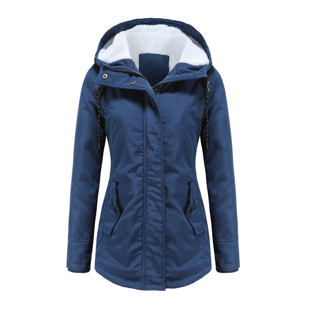 Teresa | Women's Hooded Fleece Lined Winter Jacket