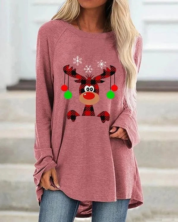 Marian | Christmas Jumper for Women Long Length