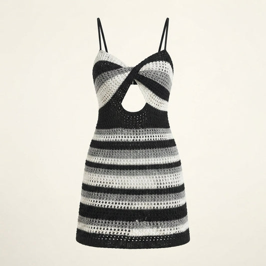 Crochet Knit Summer Dress For Women