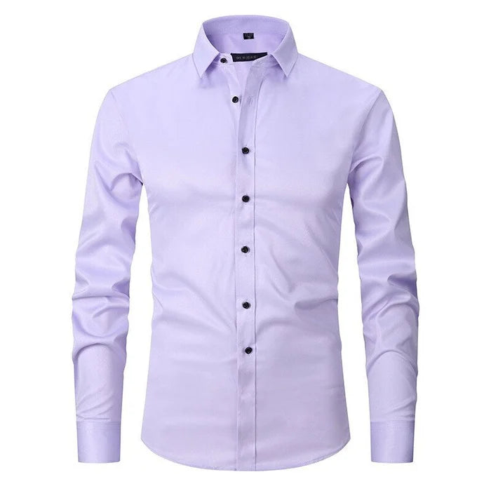 Dave | Stylish Wrinkles Button Shirt for Men