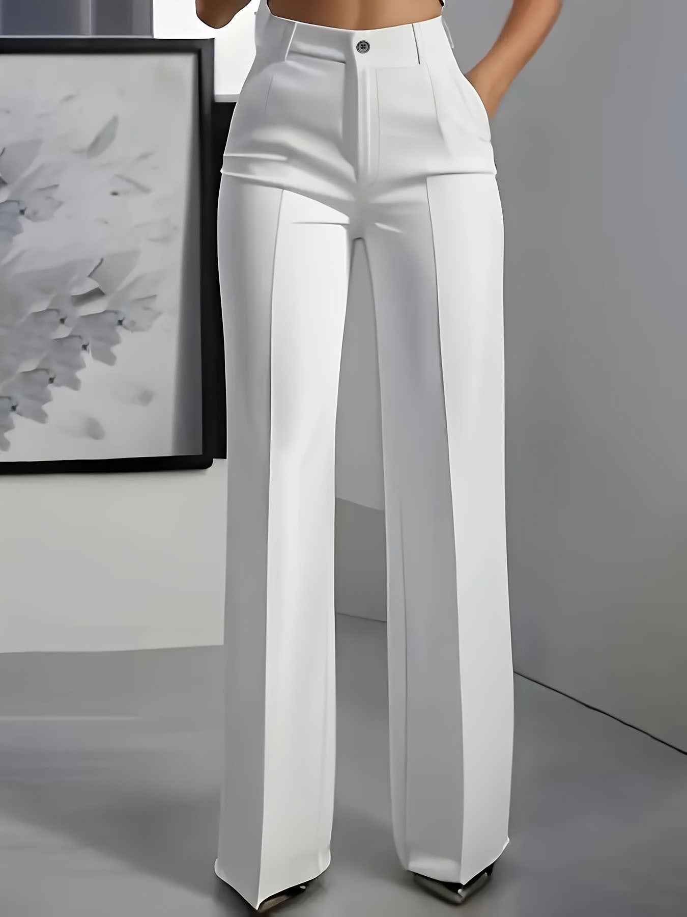 Lexi | High Waisted Elasticated Pants
