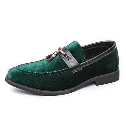 Archer | Men's Tassel Suede Loafers