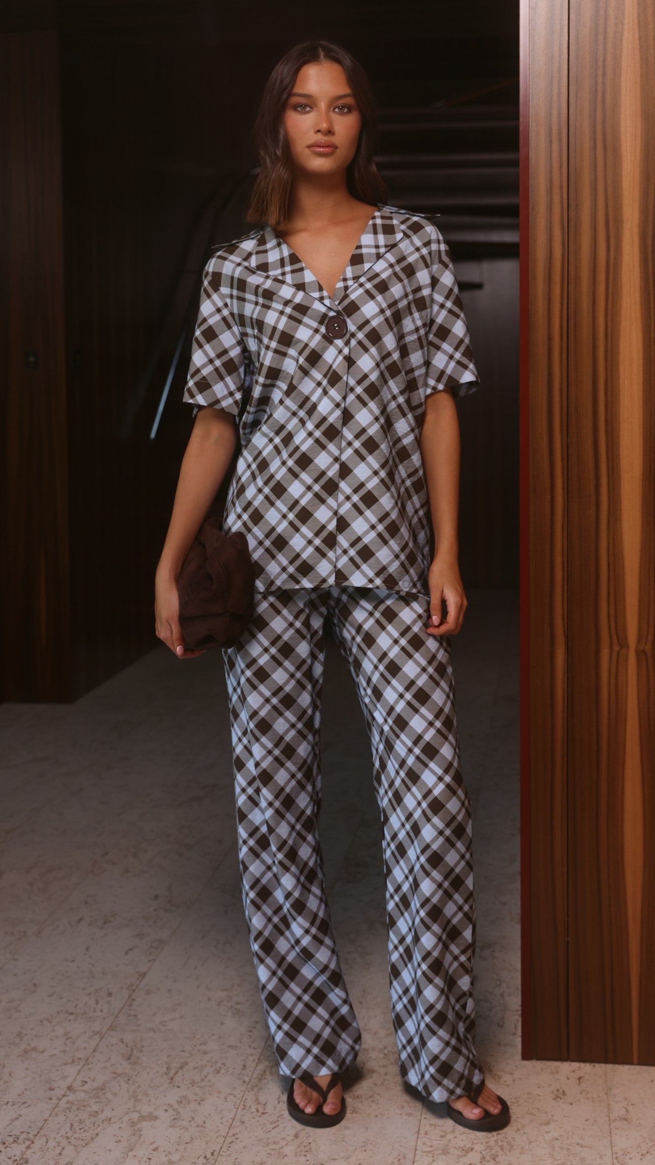 Avery | Plaid Relaxed Button-Up Shirt