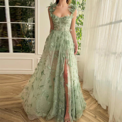 Floral Formal Maxi Dress For Women
