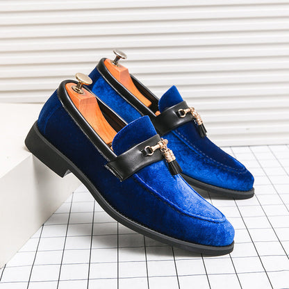 Archer | Men's Tassel Suede Loafers