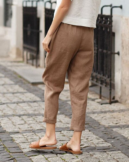 Diane | Relaxed Fit Lightweight Pants - Breathable and Comfortable