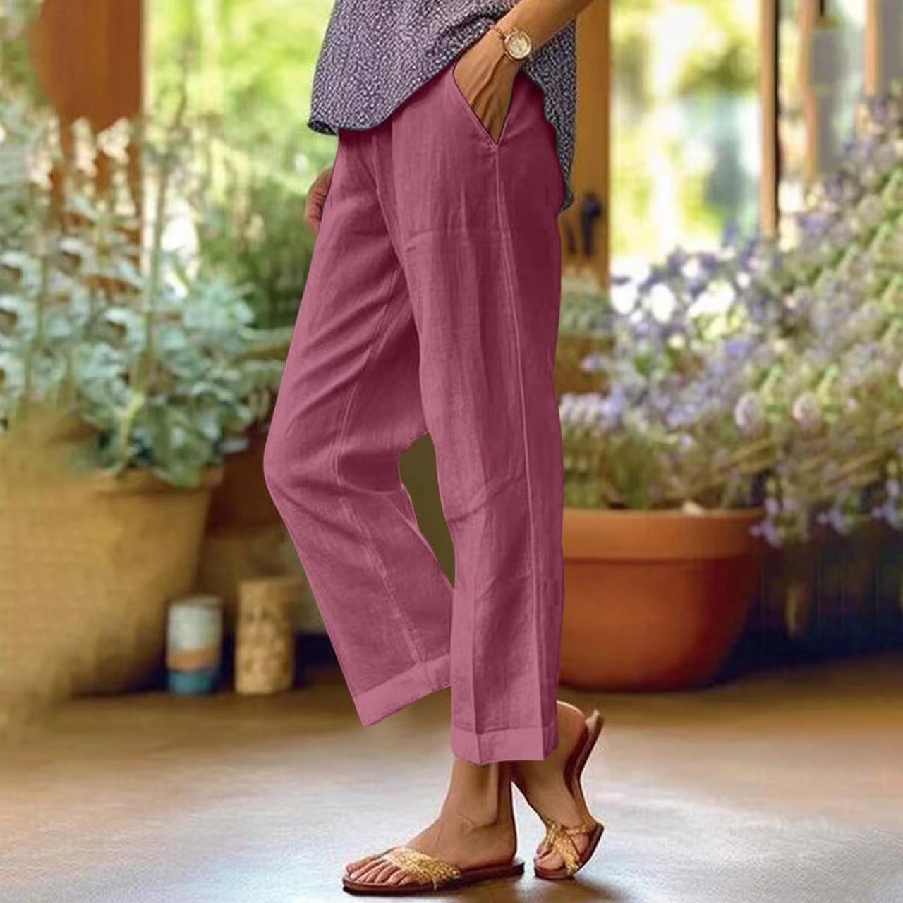 Coco | Coastal Breeze Wide Leg Pants