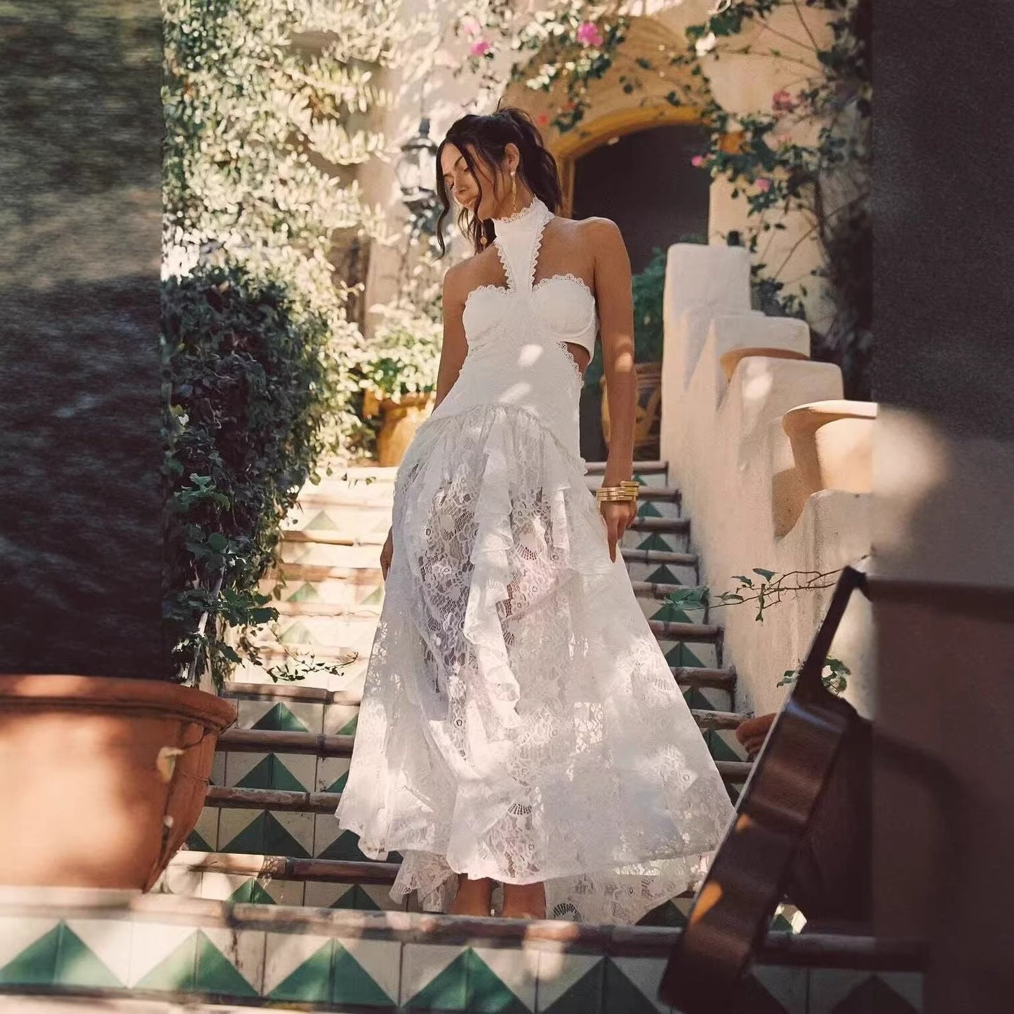 Lace Maxi Dress For Women