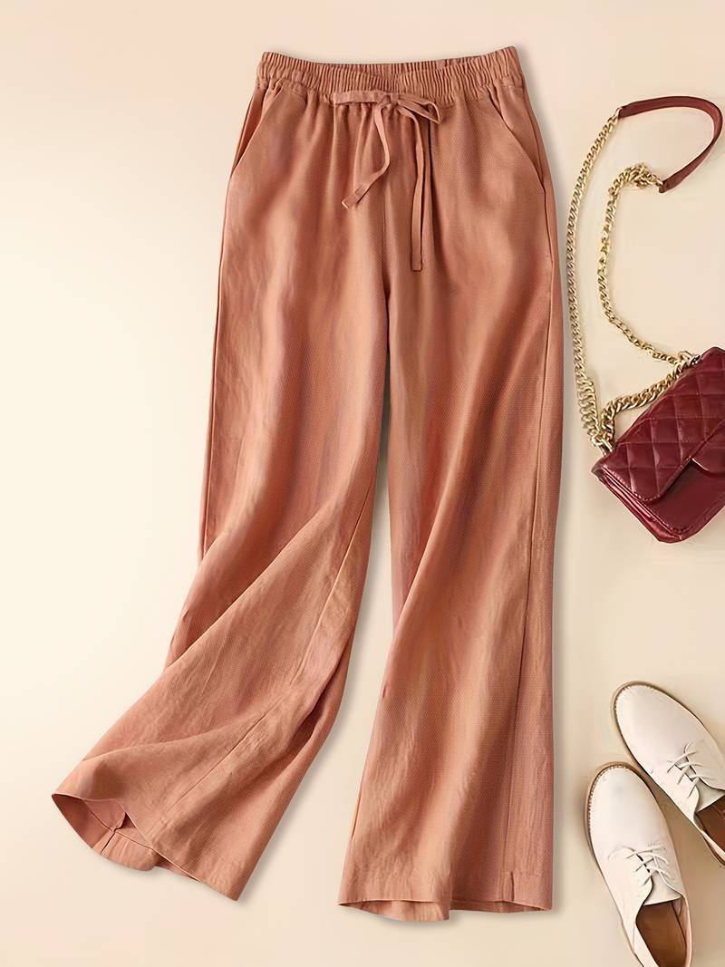 Cherry | Women's Relaxed Drawstring Pants