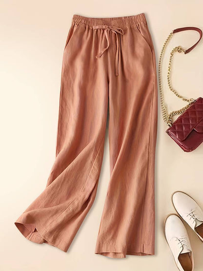 Cherry | Women's Relaxed Drawstring Pants