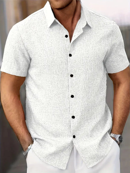 Trey | Classic Short Sleeve Shirt for Men