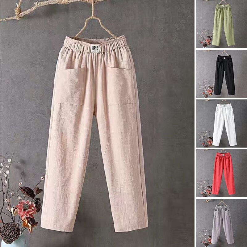 Esme | Women's Relaxed Cotton Linen Pants