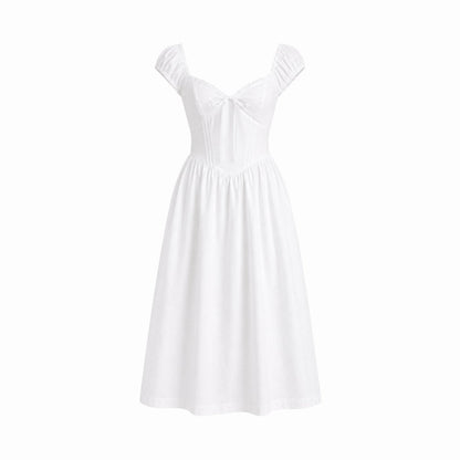 Galadriel | Women's Sweetheart Corset Midi Sundress