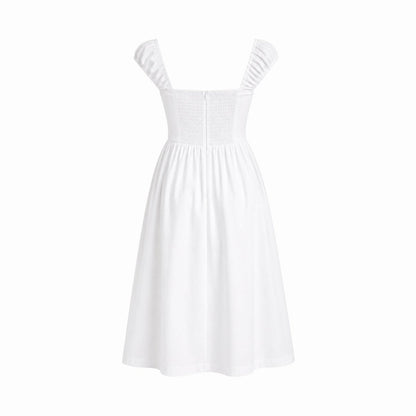 Galadriel | Women's Sweetheart Corset Midi Sundress