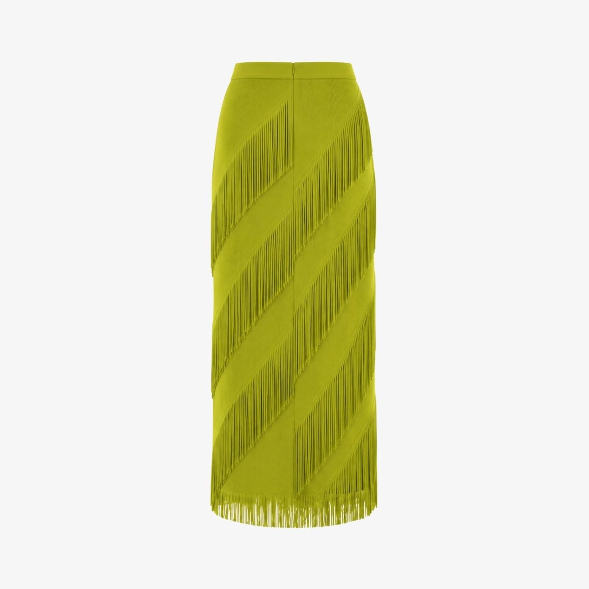 Cintia | Women's Tiered Fringe Maxi Skirt