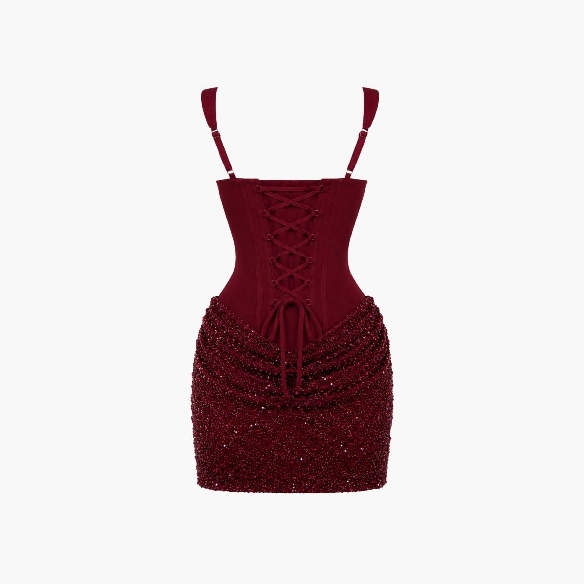 Delaina | Women's Sequin Corset Mini Dress
