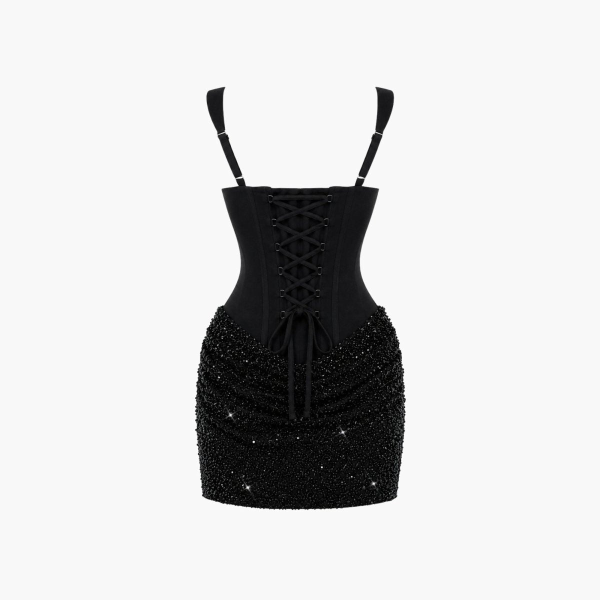 Delaina | Women's Sequin Corset Mini Dress