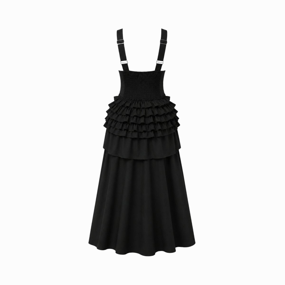 Zeva | Women's Tiered Ruffle Midi Dress