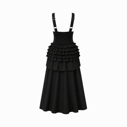 Zeva | Women's Tiered Ruffle Midi Dress
