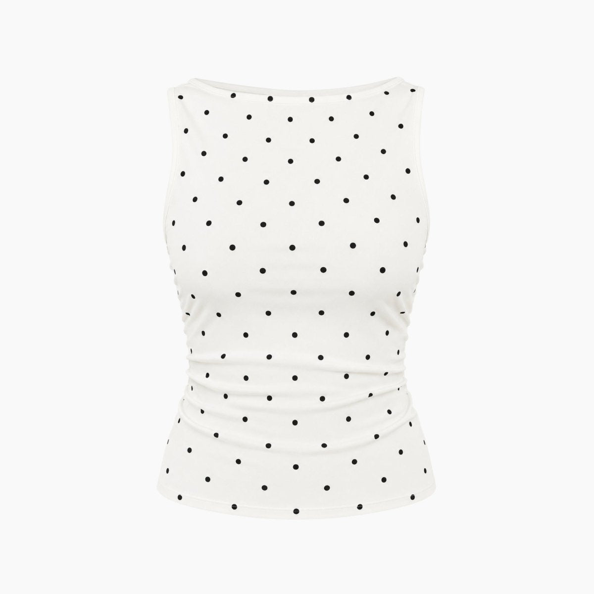 Faelina | Women's Polka Dot Open Back Top