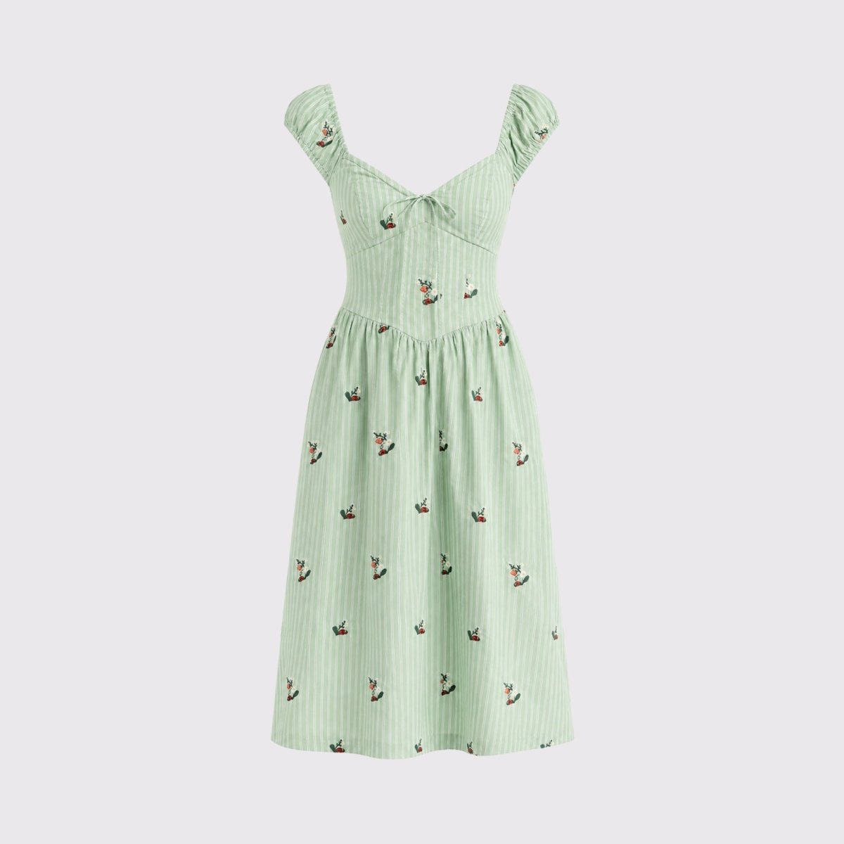 Galadriel | Women's Sweetheart Corset Midi Sundress