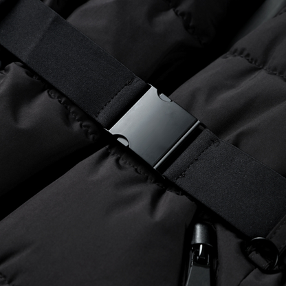 Riley | Women's Hooded Belted Puffer Jacket