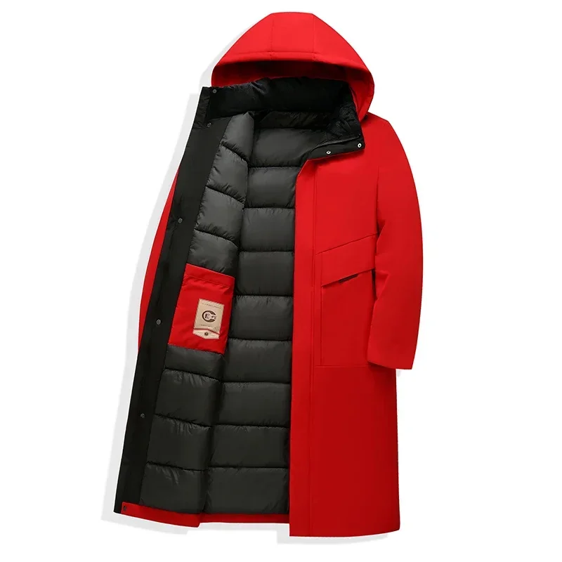 Jim | Men's Hooded Long Coat