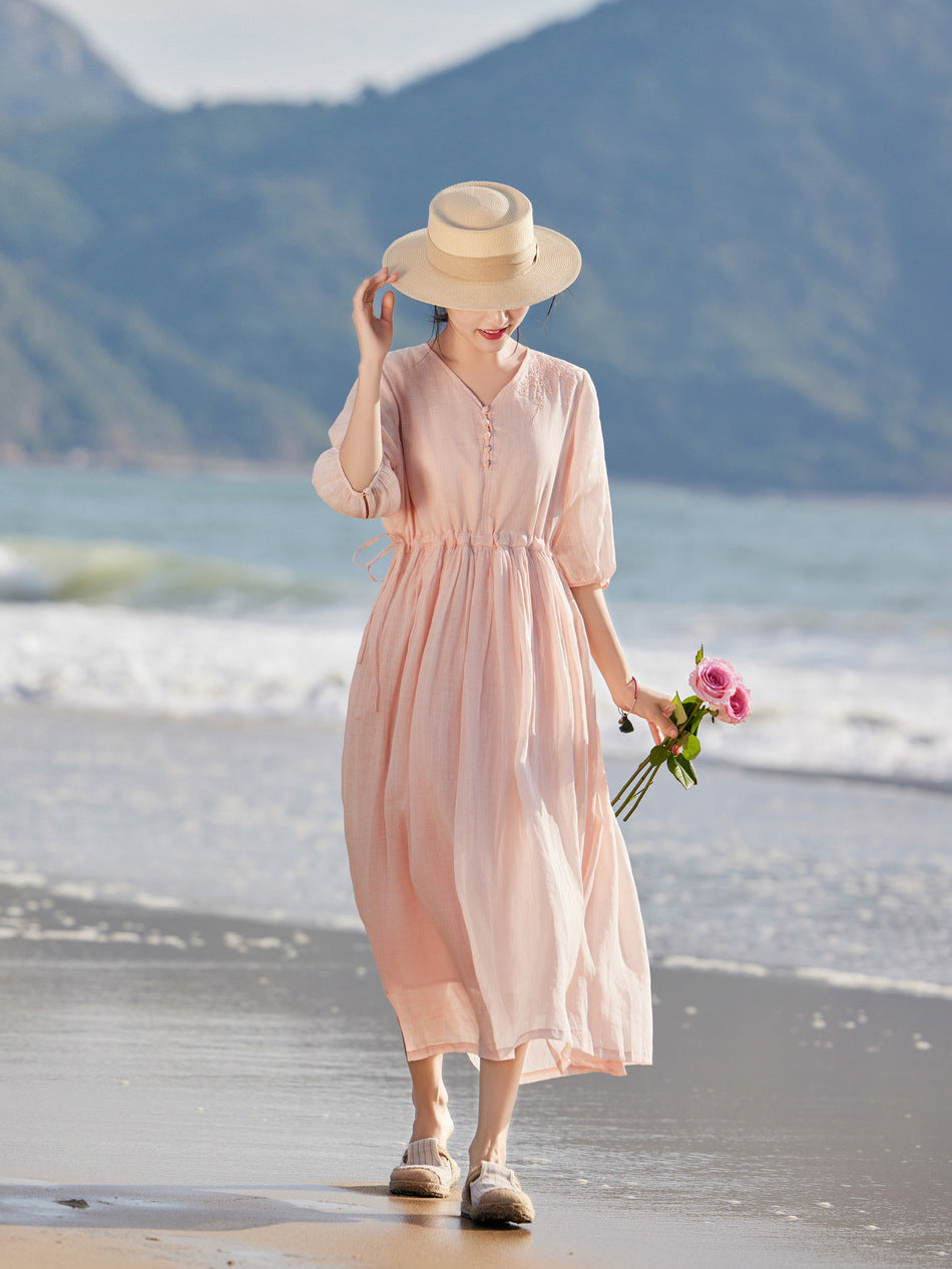 Lightweight Summer Maxi Dress For Women