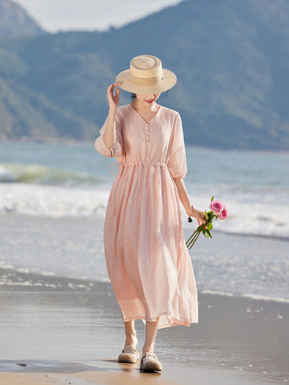 Lightweight Summer Maxi Dress For Women