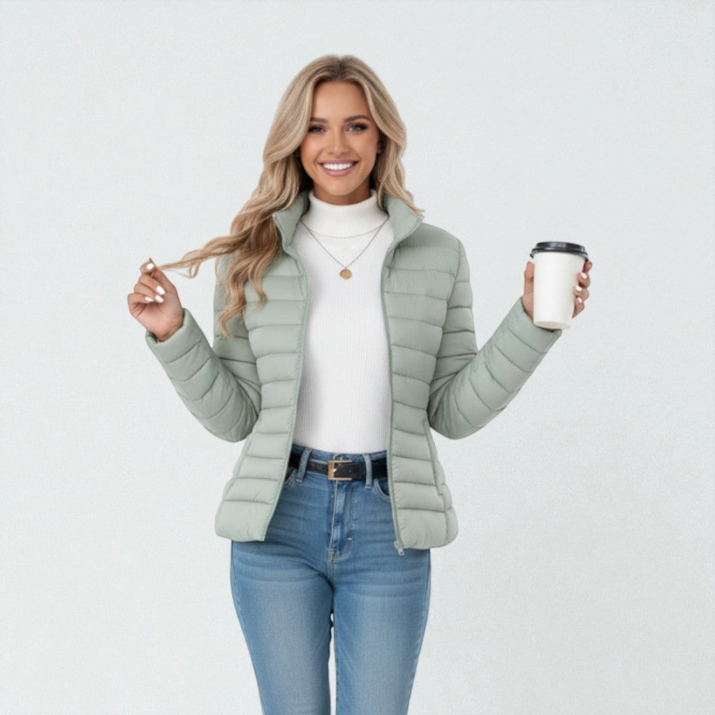 Isabella Moreau | Women's Lightweight Quilted Winter Jacket