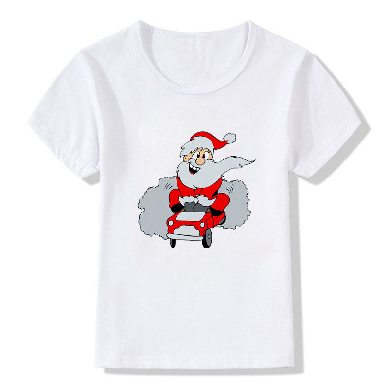 Bethany | Christmas T Shirt White Round Neck